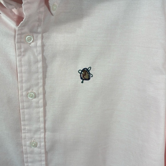 Chaps Soft Pink Button-Down Shirt - Picture 2 of 6